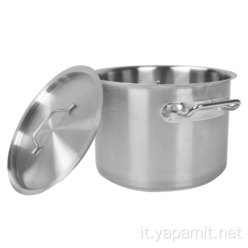 Pentola commerciale in acciaio inox 03 stile